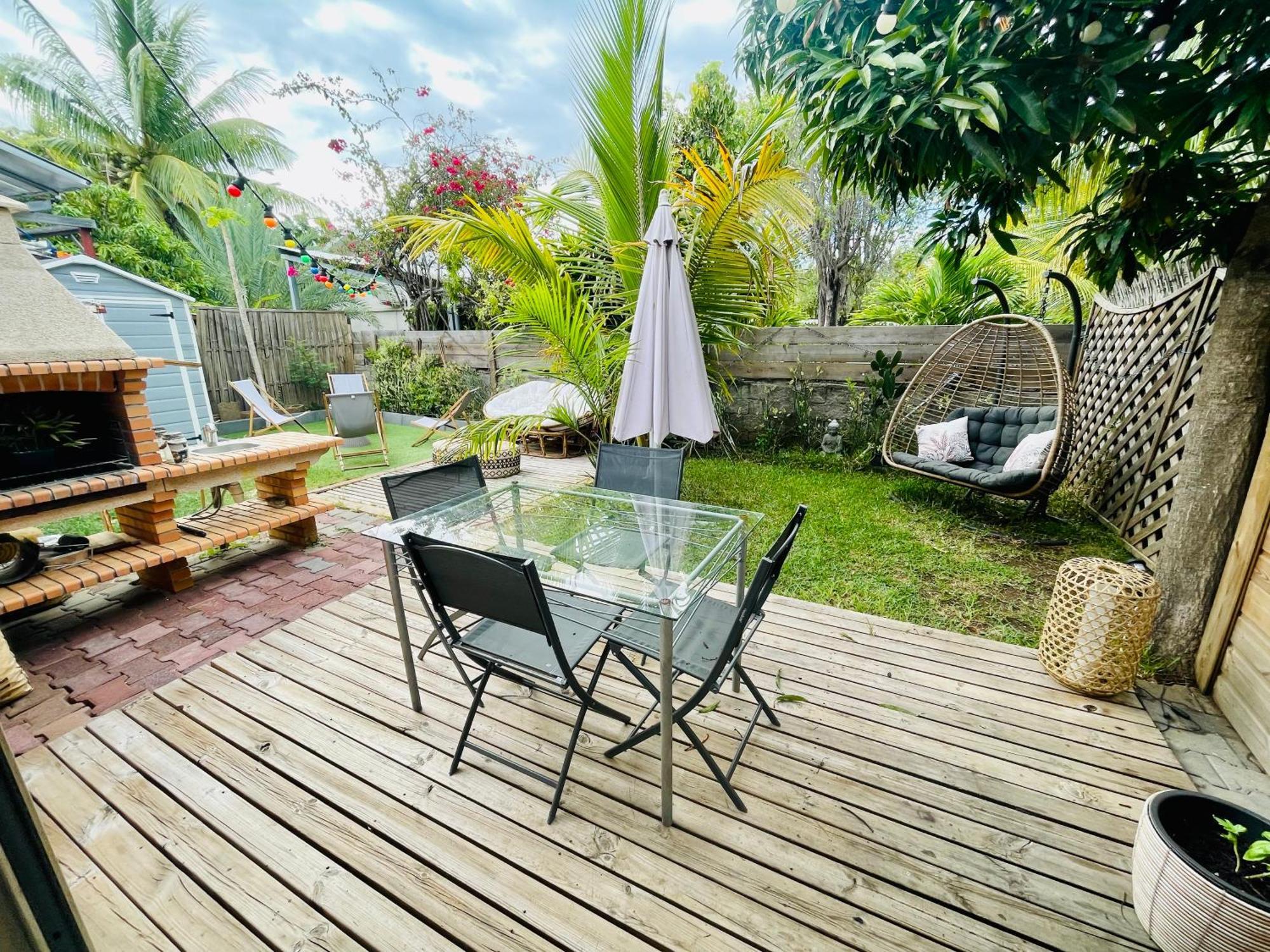 Lagon, Plage & Detente A La Saline Le Bains Ngoại thất bức ảnh