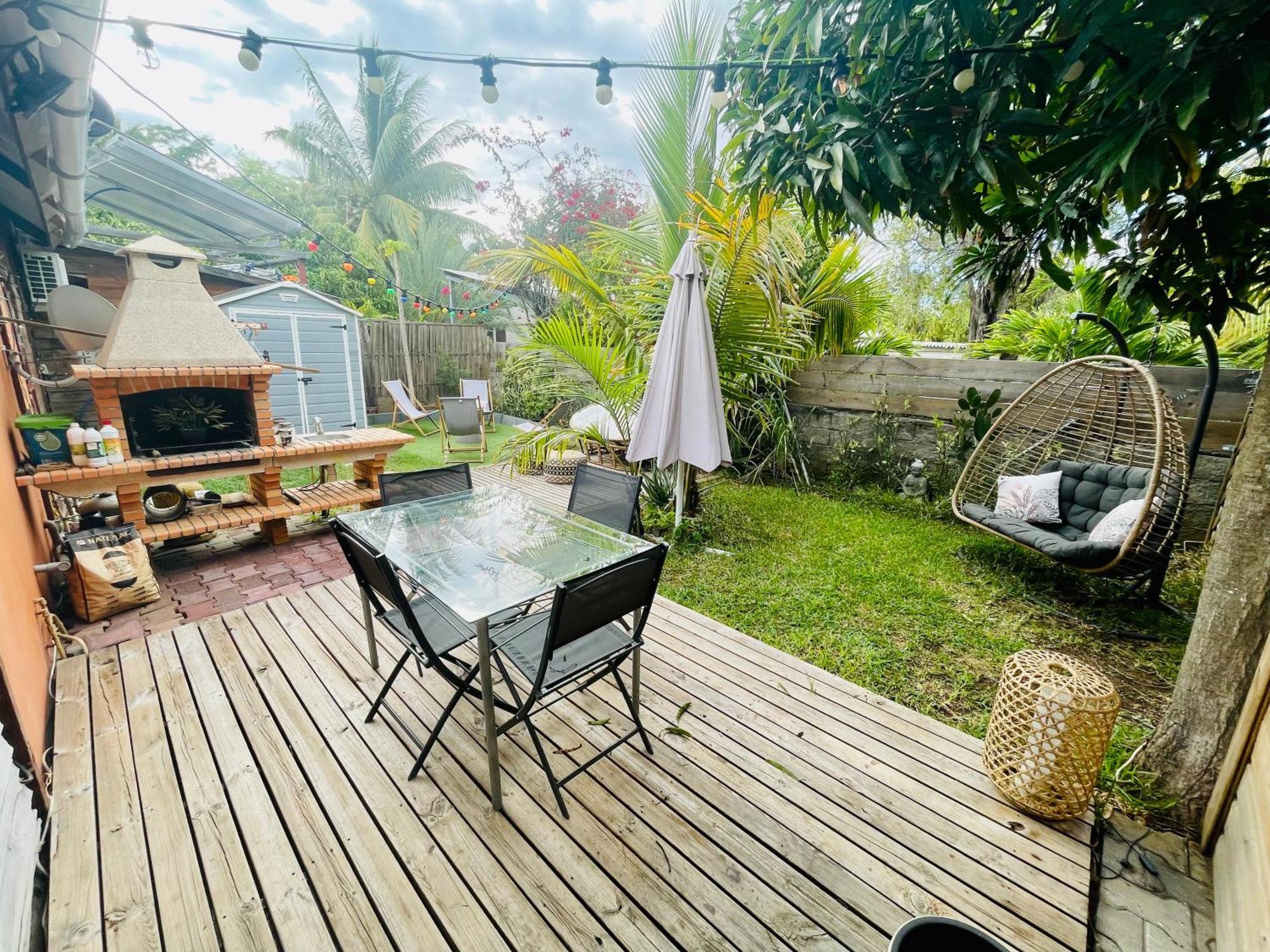 Lagon, Plage & Detente A La Saline Le Bains Ngoại thất bức ảnh
